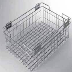 OEM Metal Wire Storage Organizer White Vegetable Storage Basket