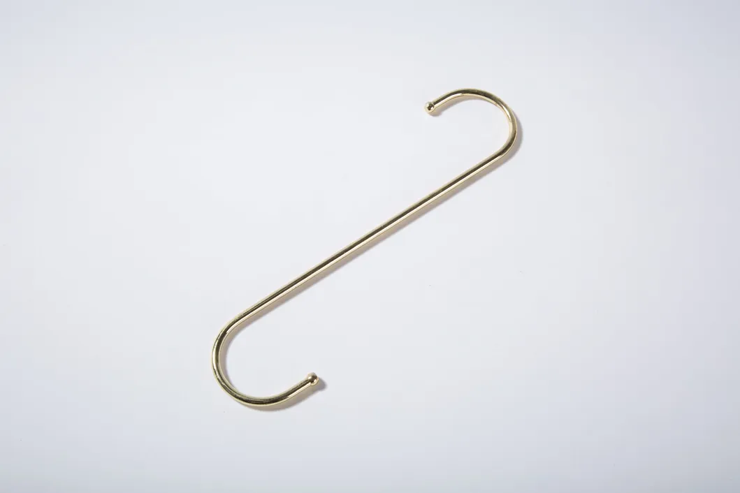 Sliver Metal Hook, Stainless Steel Small Metal Twisted S Hook