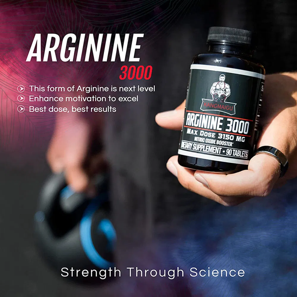 Nitric Oxide for Vascularity Endurance and Heart Health 3150mg L Arginine Tablets