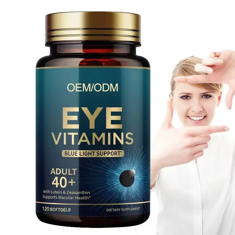 OEM Eye Health Care Lutein Mineral Supplement Eye Vitamin Capsule