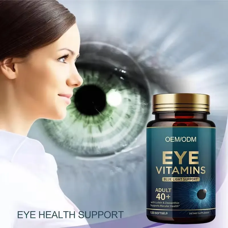 OEM Eye Health Care Lutein Mineral Supplement Eye Vitamin Capsule