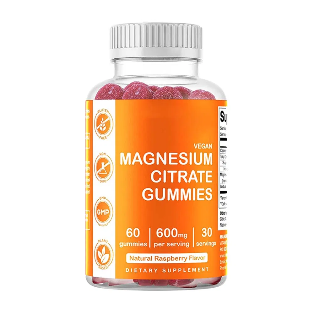 Sleep Aid and Calm Mood Magnesium Citrate Gummy Supplement Magnesium Gummies