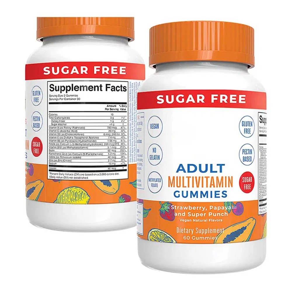 Supports Healthy Immune Supplements Multivitamin Gummies with Zinc & Inositol