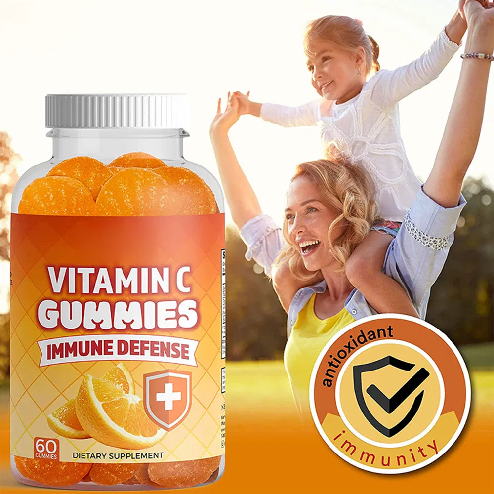 Supports Healthy Immune System Supplements 1000mg Orginic Vitamin C Gummies