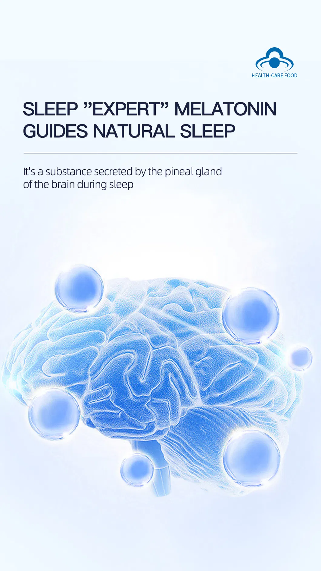 Dunkang Deep Sleep Melatonin Reduce Stress and Anxiety Improve Good Sleep Help Melatonin Tablets