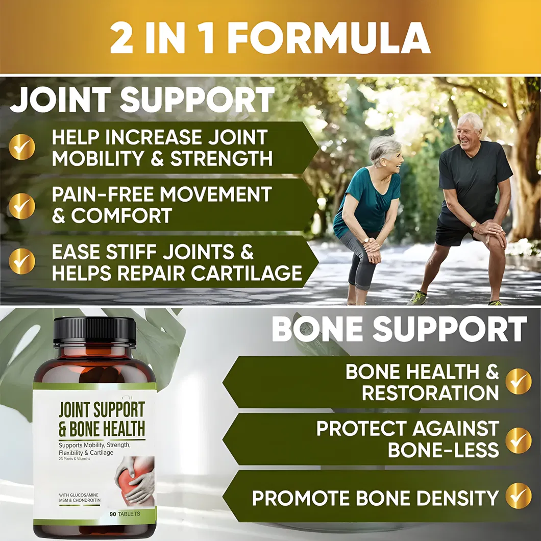 Glucosamine Chondroitin Msm Joint Support Supplement Strength Joint Capsules