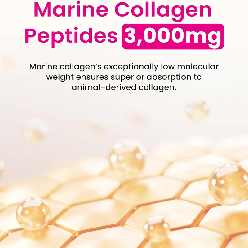 ODM Collagen Low Molecular Fish Collagen, Enhance Elasticity, Moisturize, Improve Skin, Hair and Nails. Liquid Marine Collagen