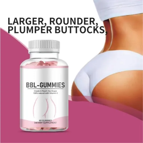 OEM/ODM Big Butt Gummy Buttock Booster Hip Enlargment Candy Vitamin E Supplement