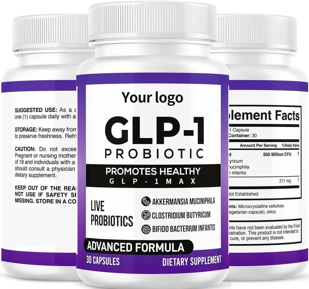 OEM/ODM GLP-1 Probiotics Maintain a Balanced Intestinal Environment, Vegetarian Capsules, Organic Prebiotics