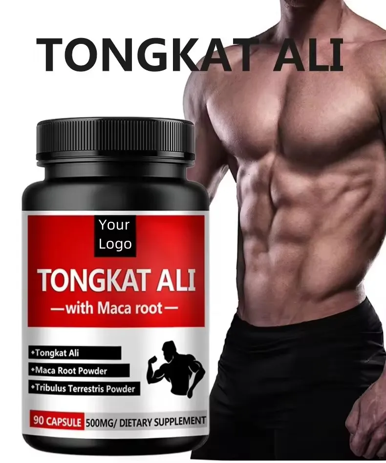 OEM/ODM Male Maca Root and Tongkat Ali Strength Enhancement Supplement Maca Capsules Products