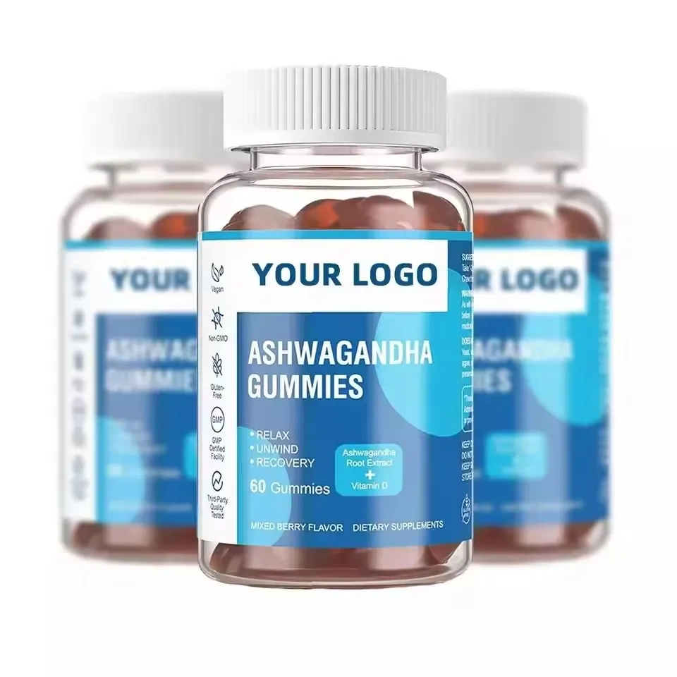 OEM/ODM Natural Vitamin Supplements-Ashwagandha Root Extract Gummies