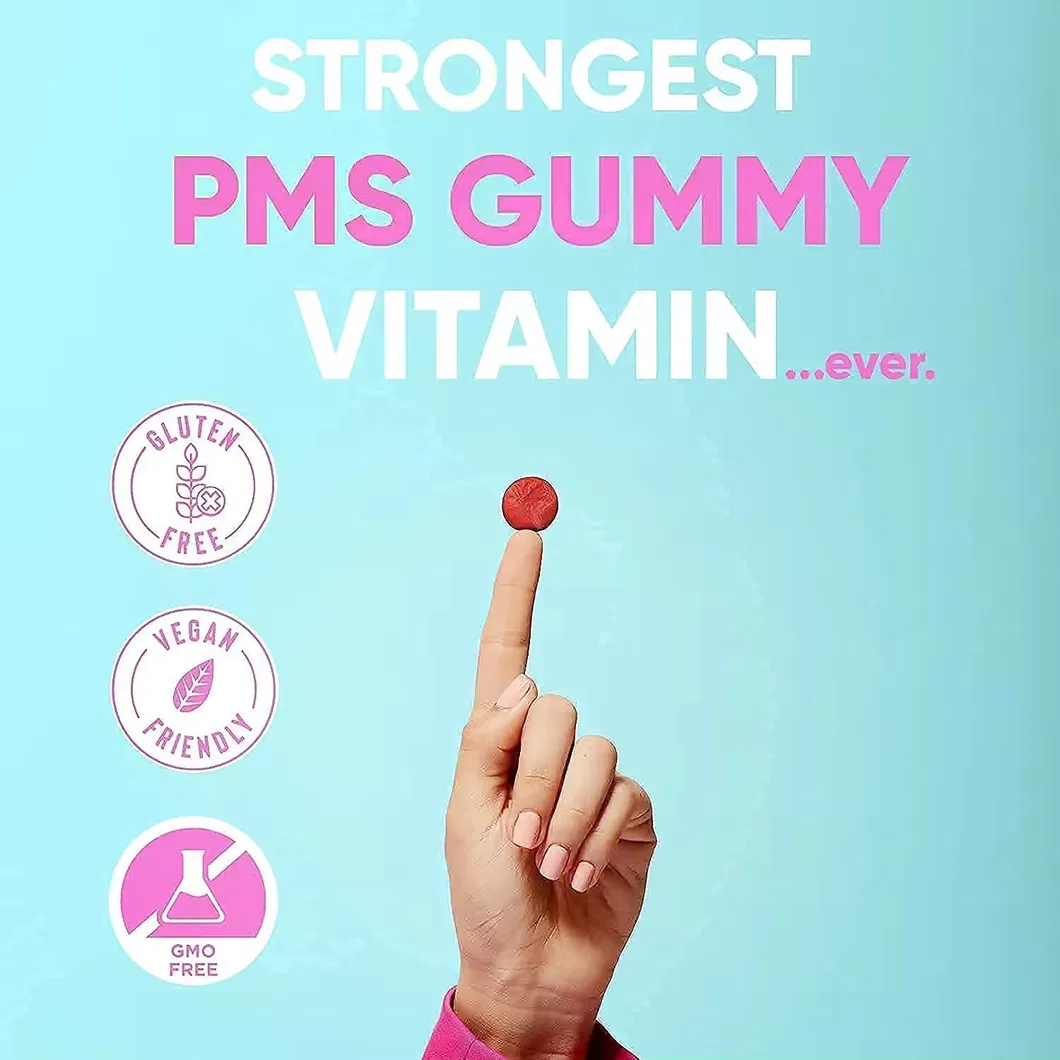 OEM/ODM Period Relief Hormone Balance Supplements Support Female Menstrual Pain Pms Gummies