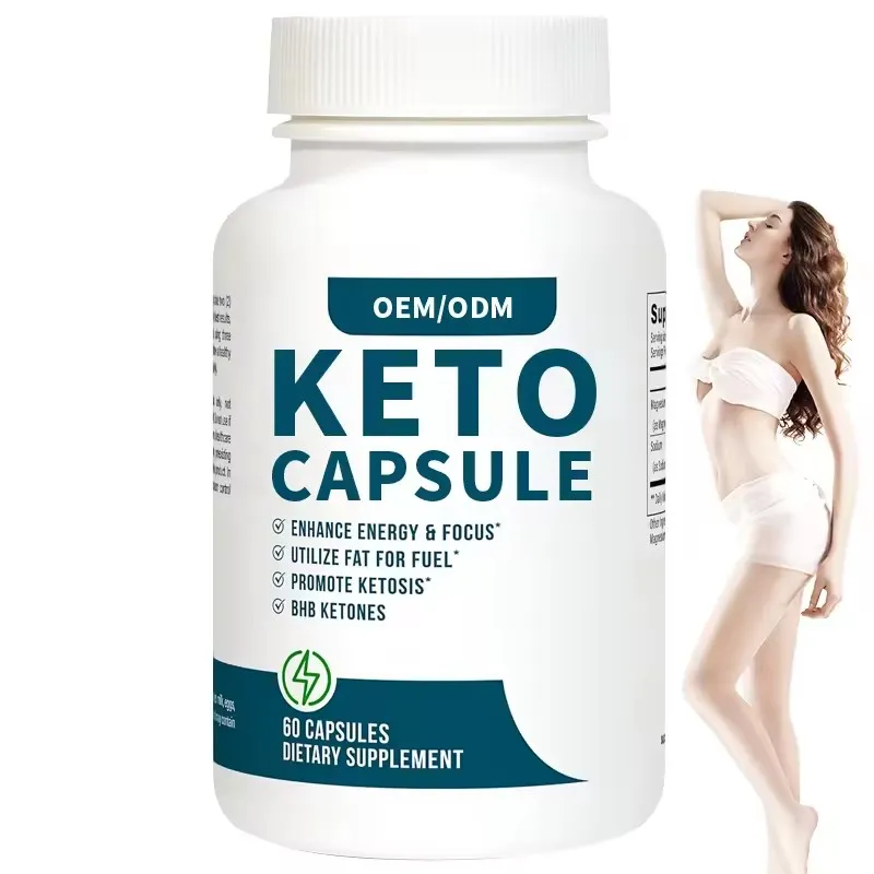 OEM/ODM Weight Loss Slimming Replenish Energy Herbal Supplements Promotes Metabolism Keto Capsules