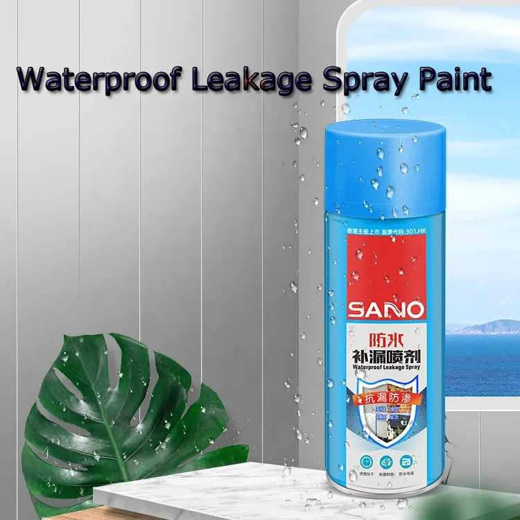 Nano Waterproof Spray for High Gloss Rubber Coating and Rust Proofing Roofs