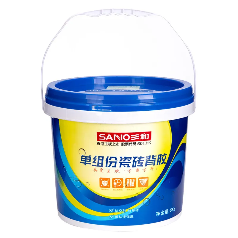 Sanvo One Component Ceramic Tile Adhesive Strong Bonding for Interior Wall Floor Bathroom-Acrylic Based for Construction