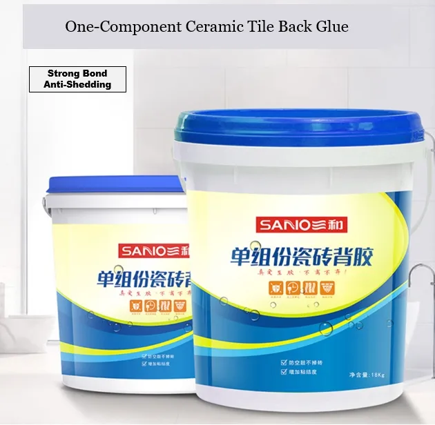 Sanvo One Component Ceramic Tile Adhesive Strong Bonding for Interior Wall Floor Bathroom-Acrylic Based for Construction