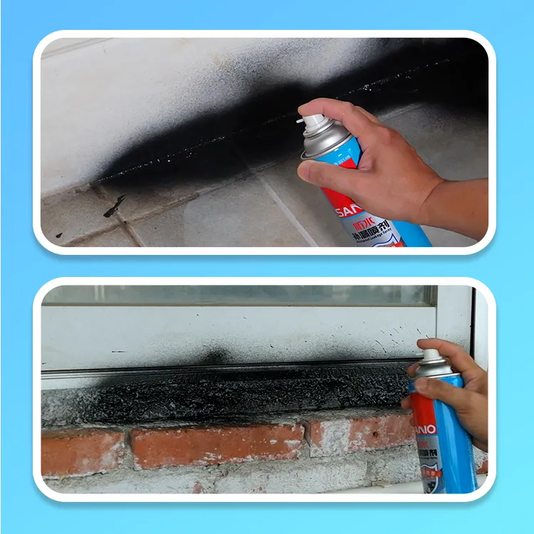 Seal The Cracks, Prevent The Leaks Sanvo Waterproofing Leakage Seal Spray