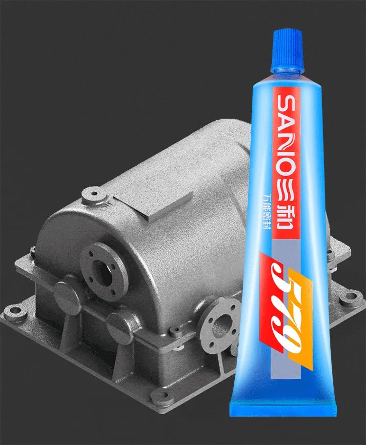 Sanvo Custom High Quality Automotive Adhesives Middle Blue 579 High-Temp RTV Silicone Gasket Maker 54G