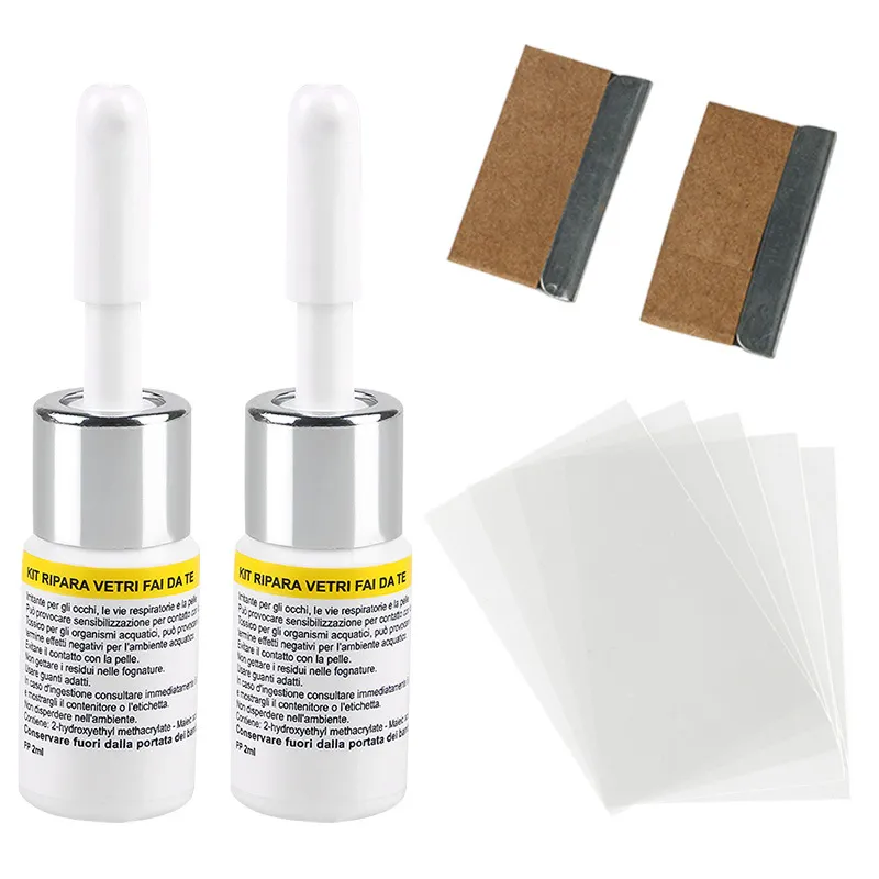 Sanvo Windshield Cracked Glass Repair Kit Glass Crack Fliud Watch Repair Car Front Glass Windshield Repair Kit