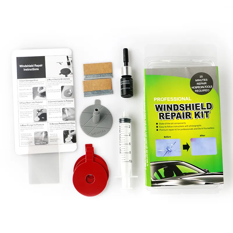 Sanvo Windshield Cracked Glass Repair Kit Glass Crack Fliud Watch Repair Car Front Glass Windshield Repair Kit