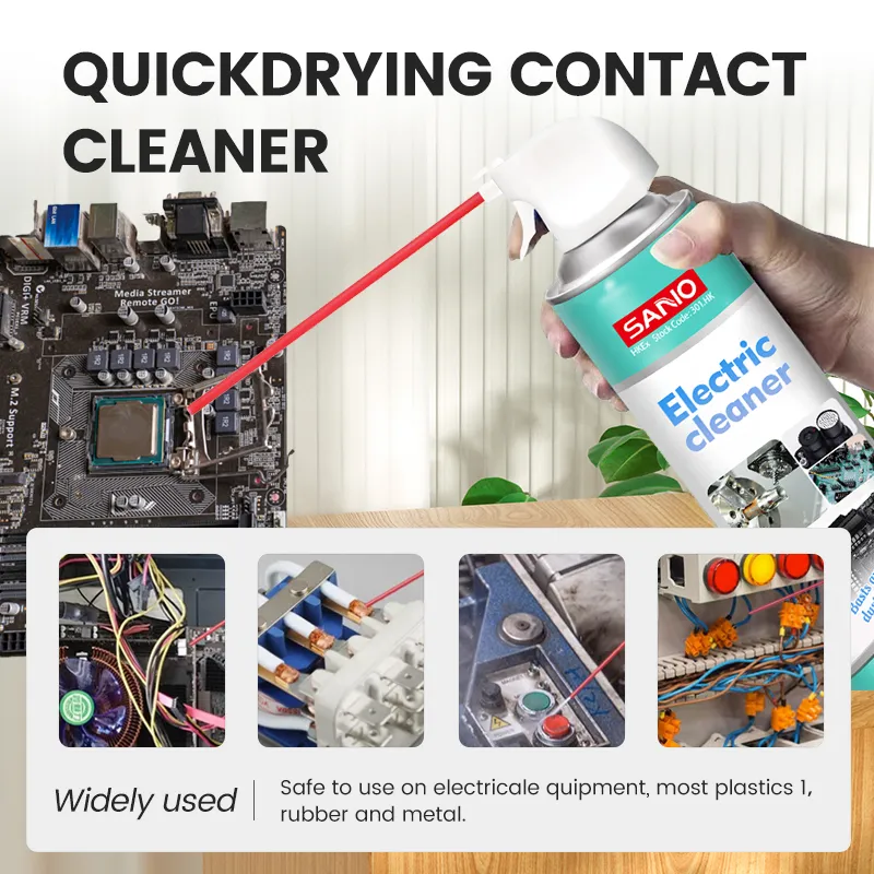 Car Motorcycle Home Aerosol Electronic Contact Cleaner Spray Equipment Electronical Cleaner