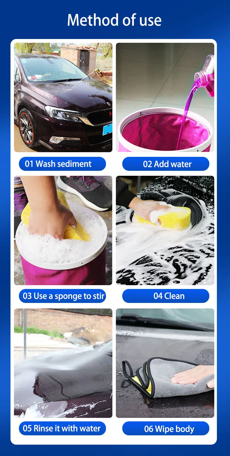 Cleaning Soap High Gloss Wax Snow Foam Car Foam Wash Shampoo