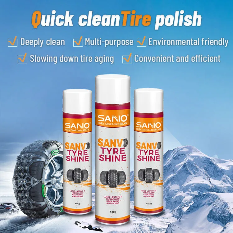 Factory Hot Selling Auto Detailing Polish Tire Shine Car Care Manufacturer for Car