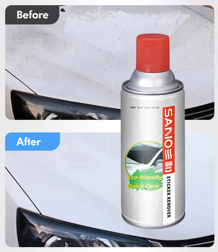 Sanvo Car Sticker Cleaner Car Cleaning Sprays Adhesive Remover Sticker Remover Car Care Products Auto Cleaner