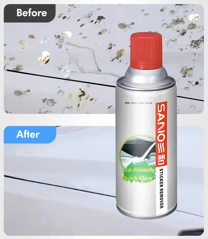 Sanvo Car Sticker Cleaner Car Cleaning Sprays Adhesive Remover Sticker Remover Car Care Products Auto Cleaner