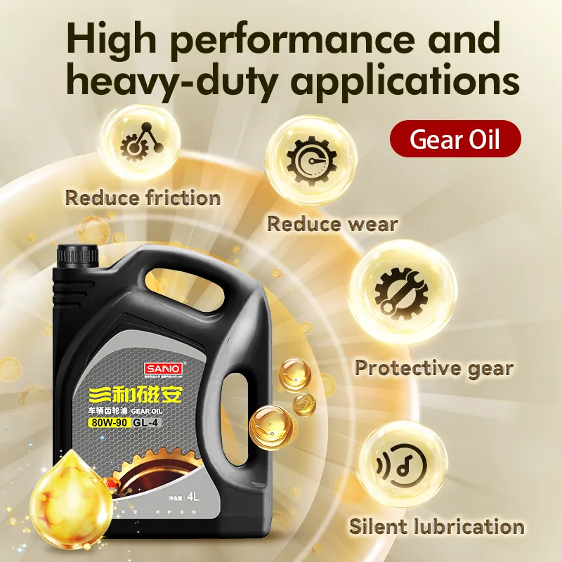 Sanvo Gear Oil Auto of Tractor for Lathe Engine Motorcycle Elevator Manual Transmission Automatic Car Outboard Gear Oil