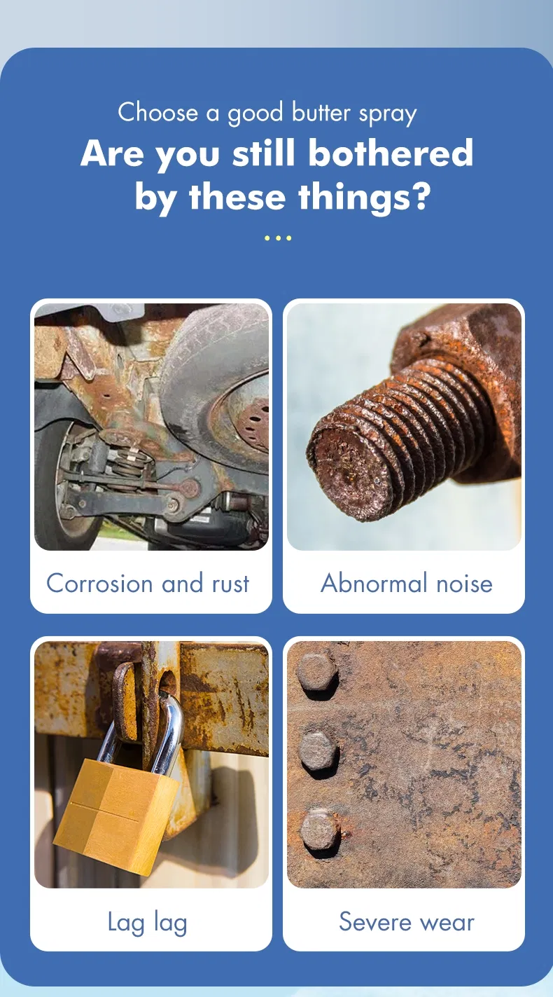 Sanvo Heat Resistant Lithium Grease Lubrication Rust Protection for Automotive Parts Industrial Gear Spray