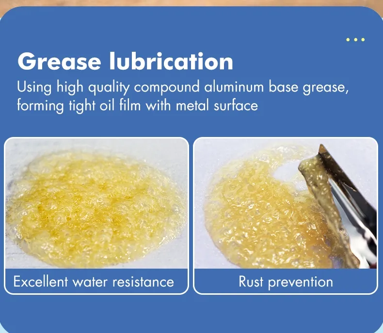 Sanvo Heat Resistant Lithium Grease Lubrication Rust Protection for Automotive Parts Industrial Gear Spray