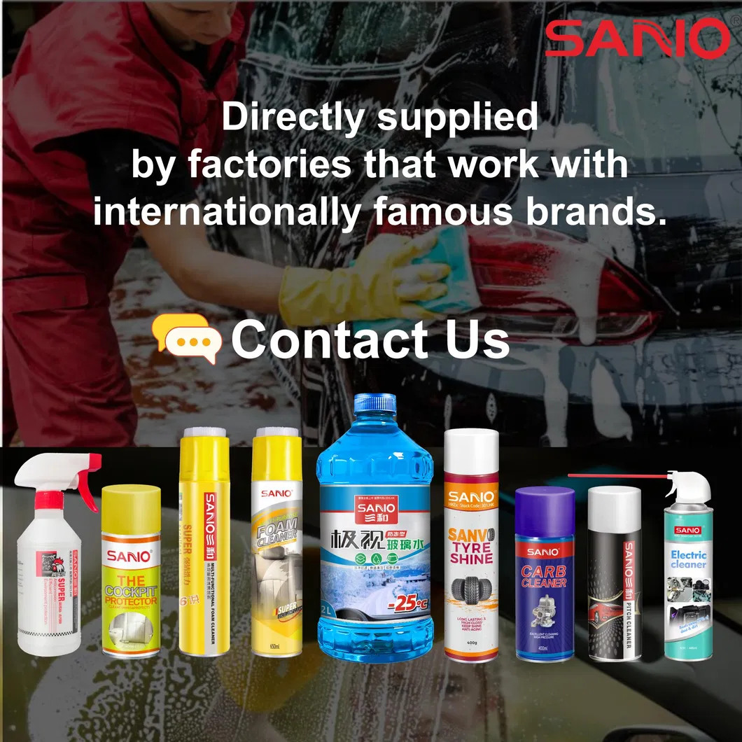 Sanvo Heat Resistant Lithium Grease Lubrication Rust Protection for Automotive Parts Industrial Gear Spray