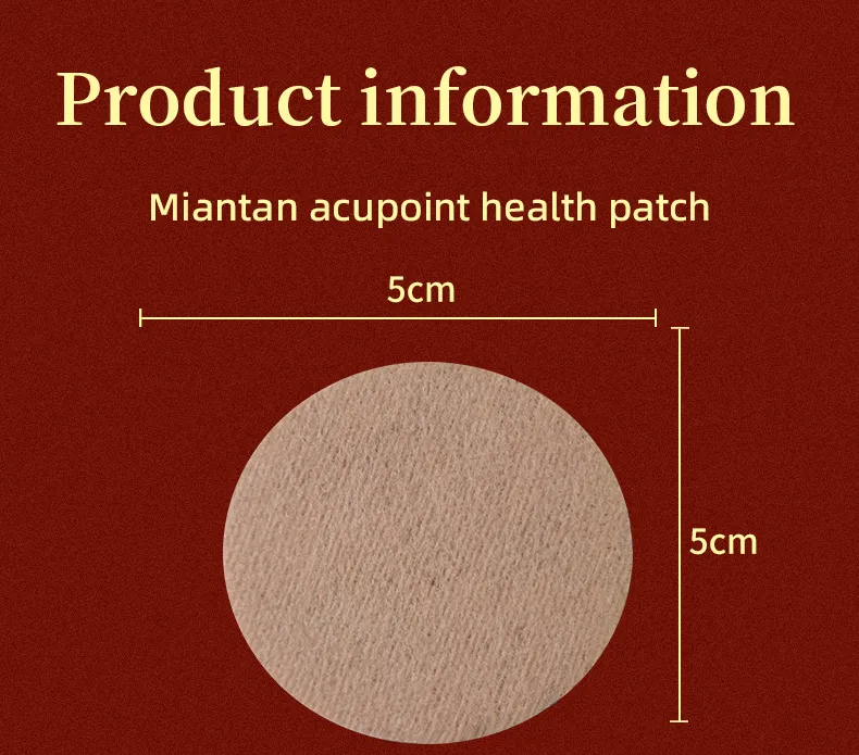 Facial Muscle Paralysis Acupoint Patch Chinese Herbal Medicine Product Patch