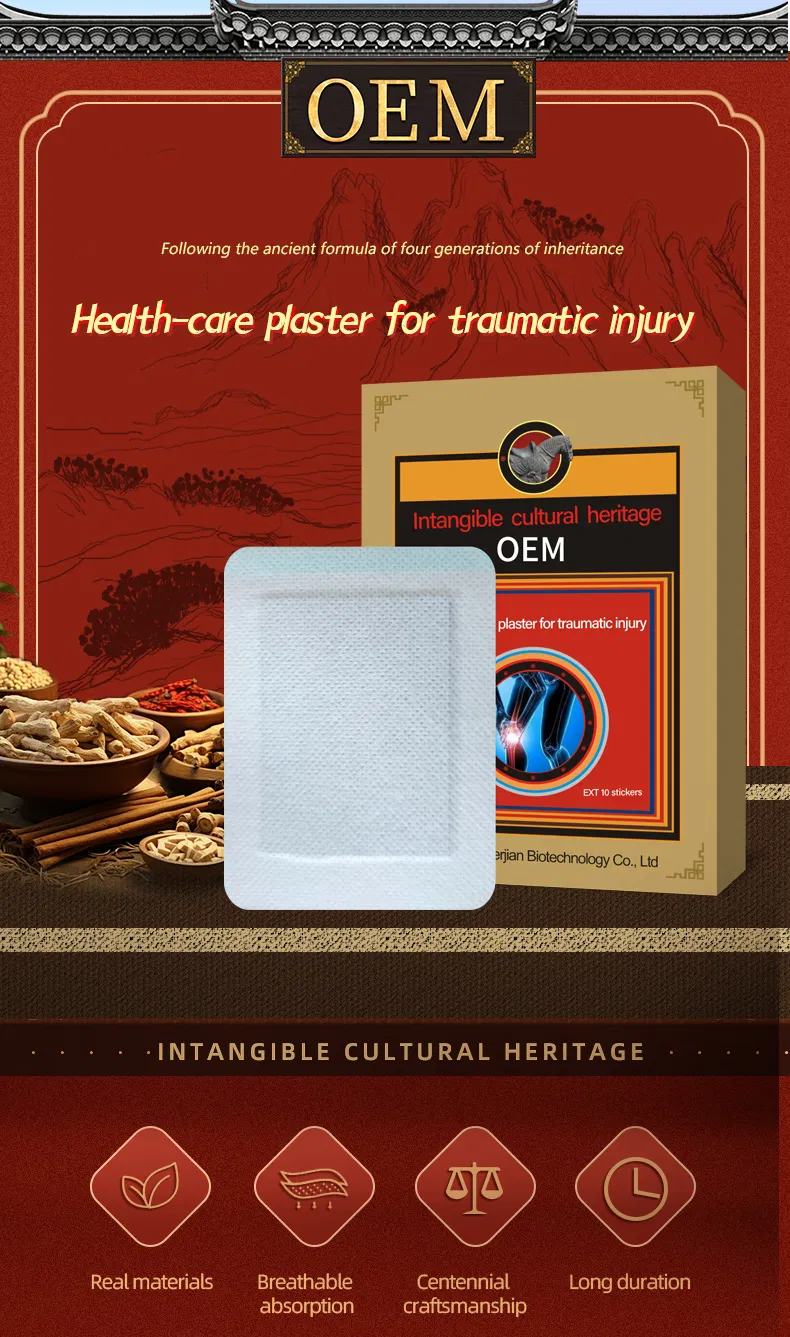 Health-Care Plaster for Traumatic Injury