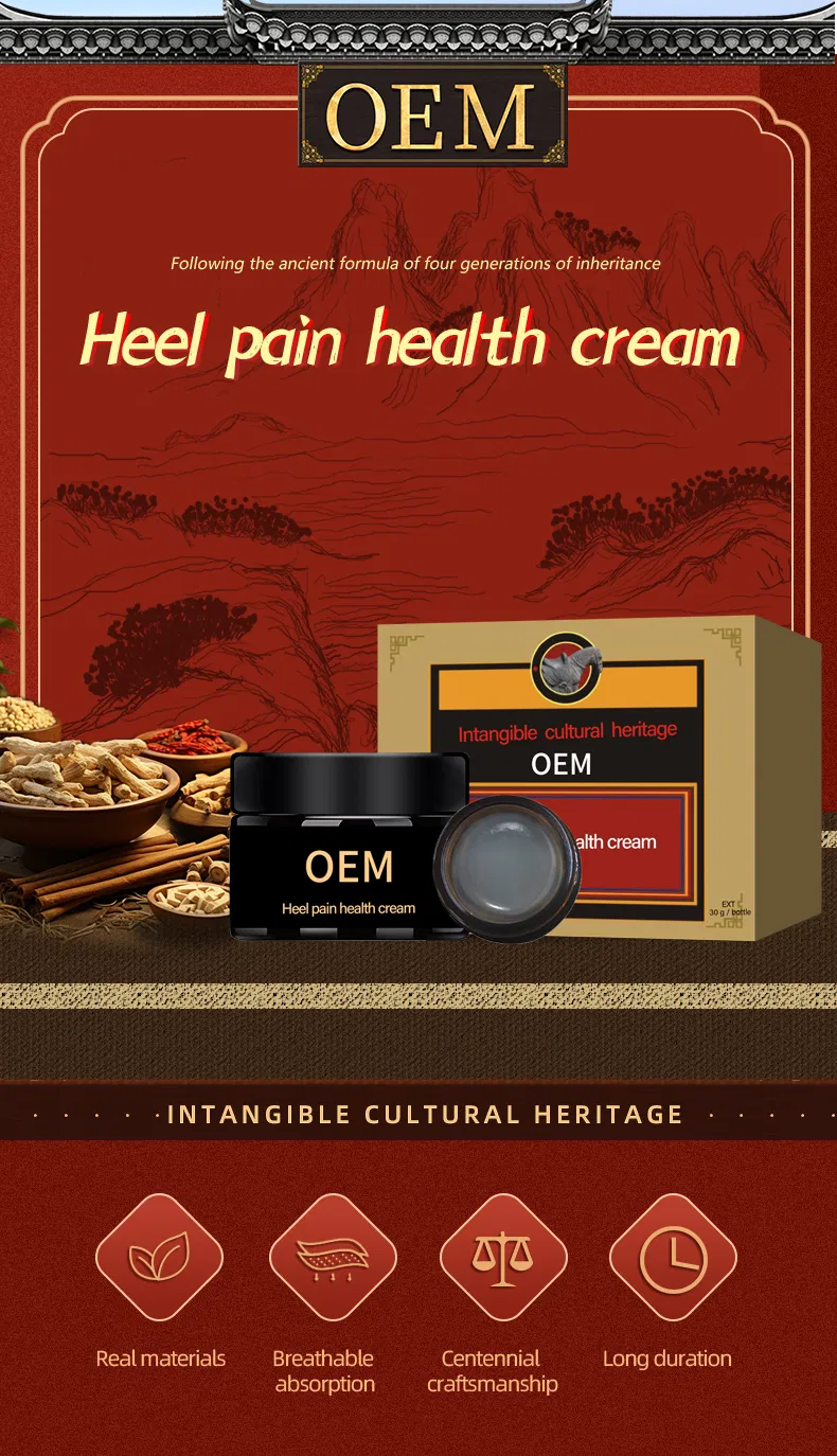 Heel Pain Cream for Toe and Heel Sole Bone Spurs Pain Massage Cream