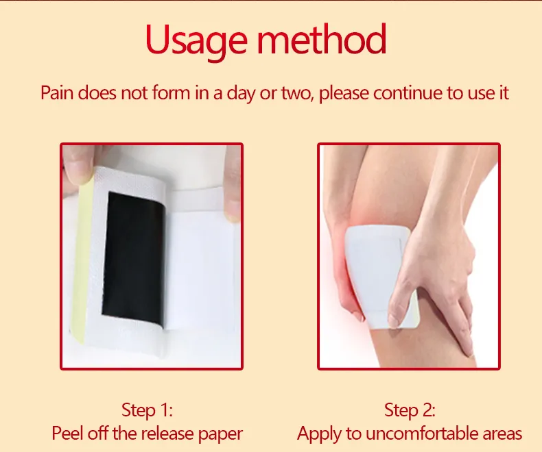 Hot Compress Plaster Joint Knee Rheumatoid Arthritis Pain Relief Patch