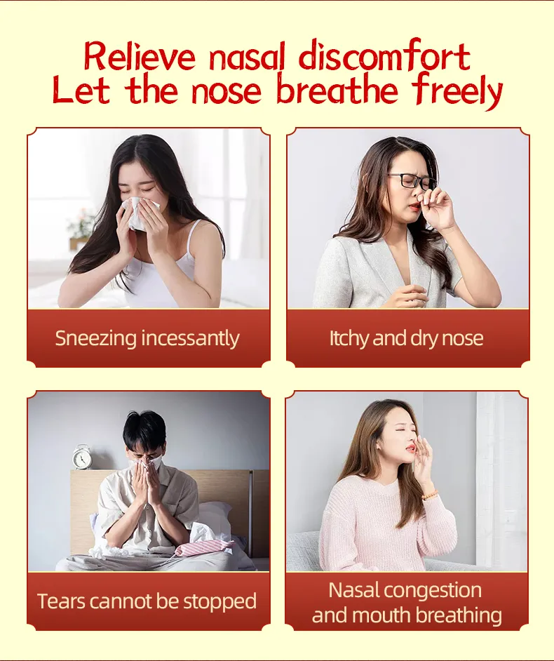 Natural Rhinitis Relief Cream for Allergies and Sinus Health