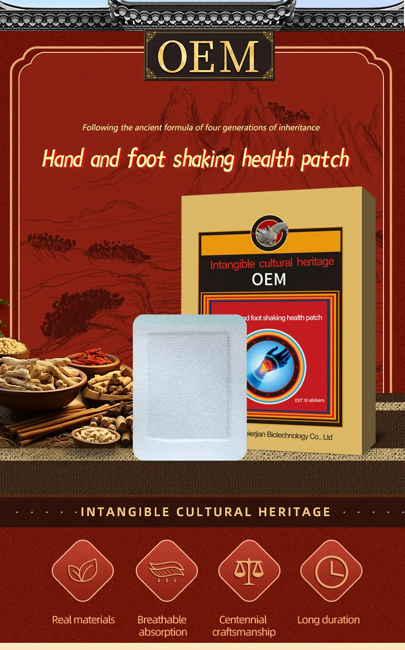 OEM Hand and Foot Health Patch to Relieve Muscle and Joint Pain