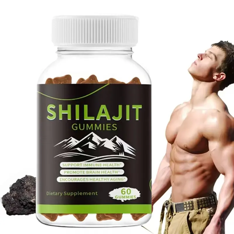 100%Pure Shilajit Resin Dietary Supplement Shilajit Gummies Plant Extracts Enhance Energy