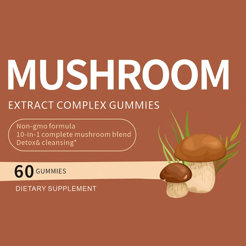 Boost Your Immunity Naturally with Mushroom Complex Gummy Supplements