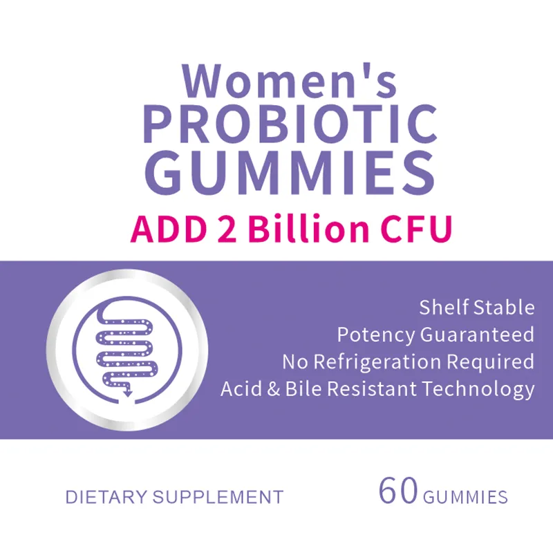 OEM Premium Probiotic Gummies, Enhance Gut Health and Digestion Dietary Supplementhealth Food