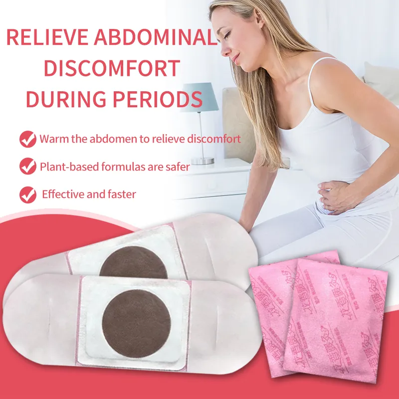 Disposable Thermal Patch to Relieve Cramps During Menstrual Period for Women