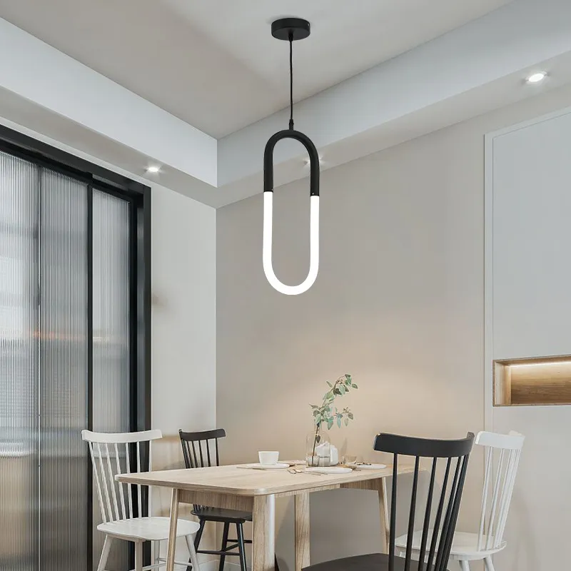 Ordic Small Chandelier Modern Luxury Simple Coffee Shop LED Restaurant Water Bar Bedroom Bedside Decoration Light