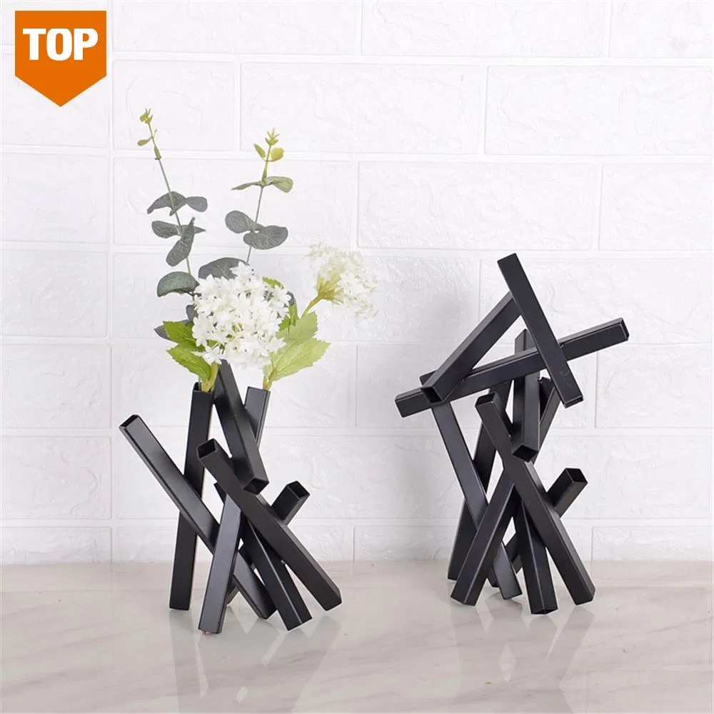 2022 New Metal Desktop Decorations Modern Nordic Decorative Accent Home Mini Flower Vase