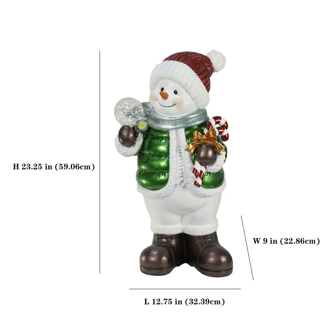 American Simulation Christmas Resin Ornaments Santa Claus Doll Gingerbread Man Light String Train Ornaments Christmas Candlestick European Style Table Lamp