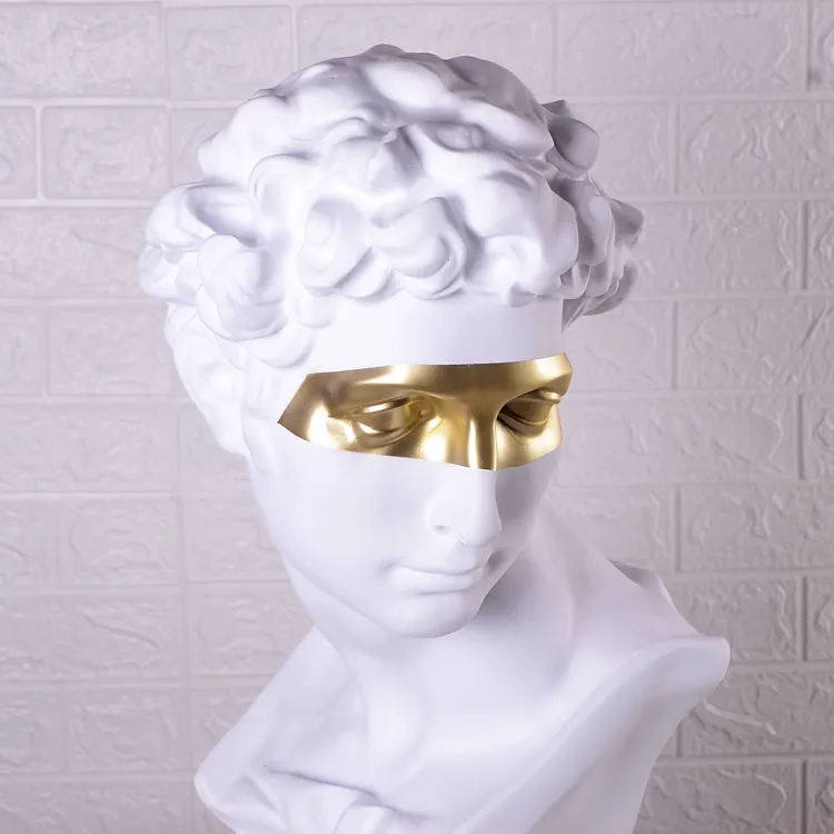 Classic Home Decor Modern Resin Roman Sculpture David Statue Bust Wholesale Decorations Bust