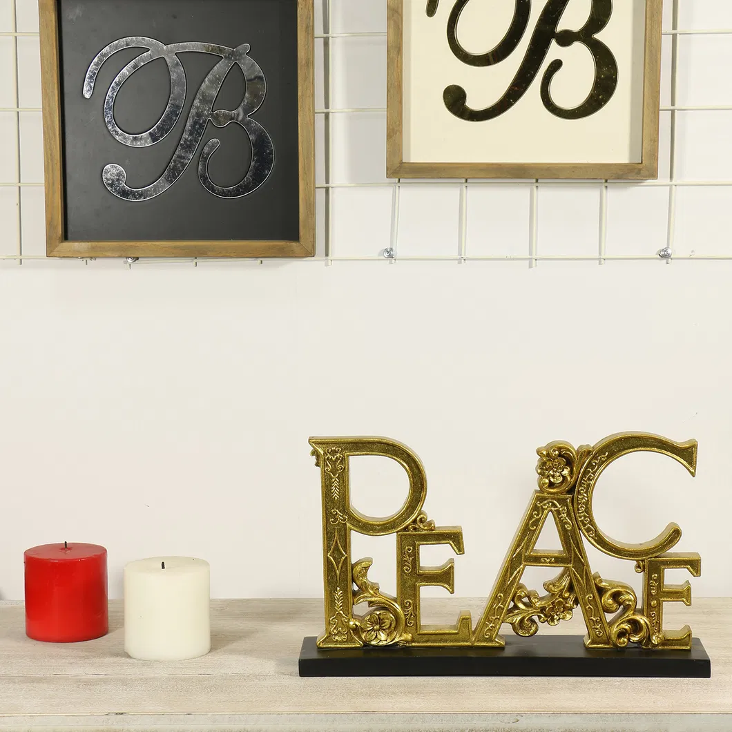 Hot Sales Art English Alphabet Letter Decoration, Desktop Decorations