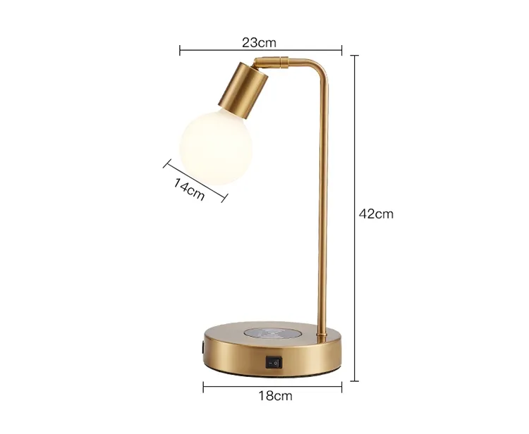 2024 Study Room Lighting Wireless Charging Intelligent Modern Table Lamp