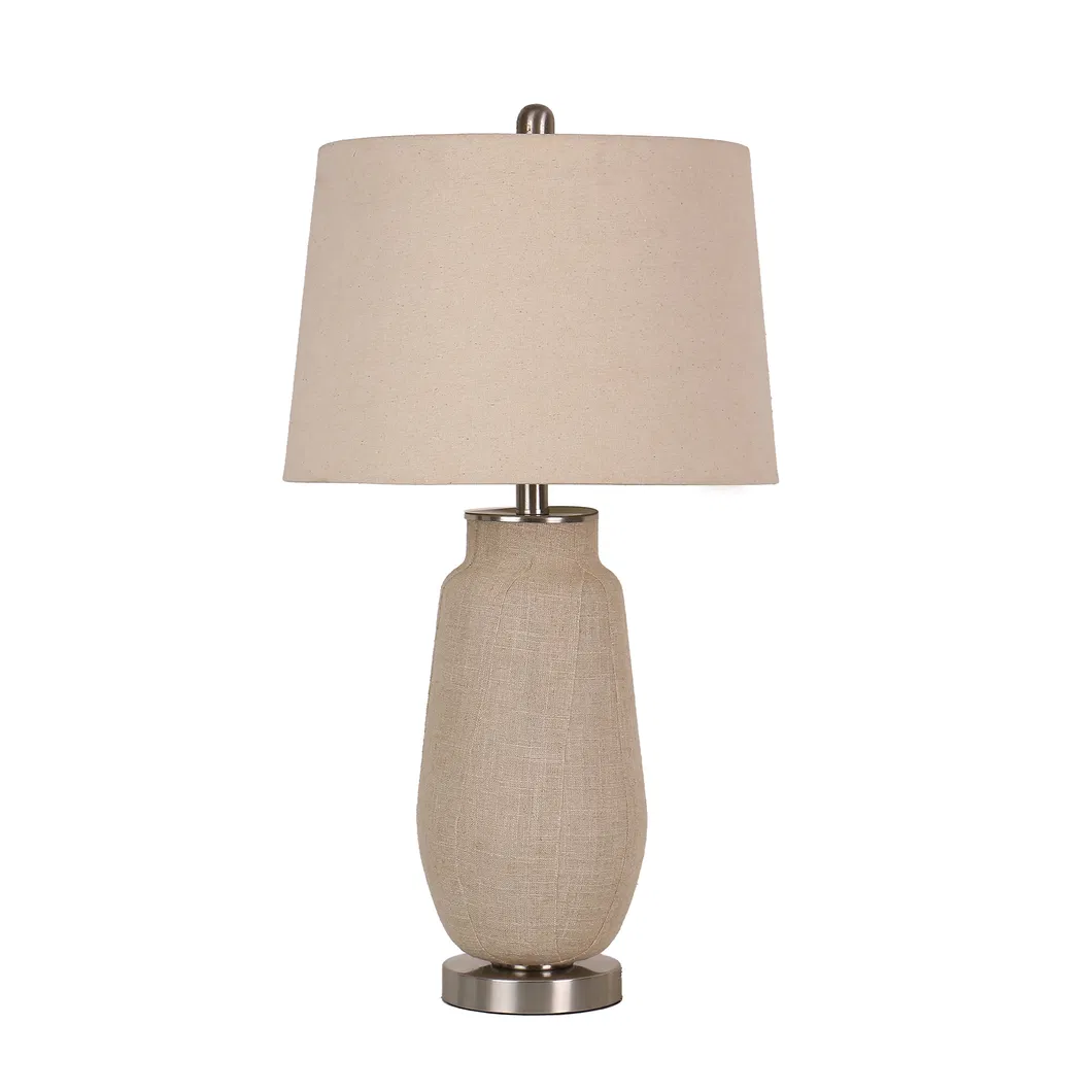 American Desk Lamp Special Gray Cloth Lamp Body Table Lamp